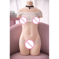 Aocoai 17kg 1:1 Full Body Doll Sex Toy for Mens Women's Vagina Airplane Cup Inverted Model Real Big 