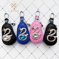Swan Diamond Car Key Bag