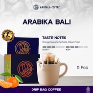 Arutala Drip Bag/Filter Bag Coffee: Arabica Bali Kintamani – 5 Drip Bag
