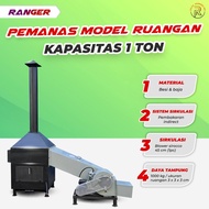 Mesin pengering padi / blower jumbo kapasitas 1 ton, type Kayu Bakar