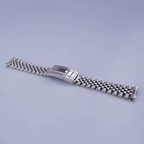 For Seiko 5 7009-3040/3041 7S26-0480/3040 Replacement WatchBand 19mm Jubilee Strap Silver/Gold Hollo