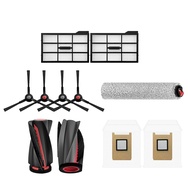 Robot vacuum main brush/cloth roller/side brush/dust bag/HEPA filter compatible with Eufy E28 Omni/E