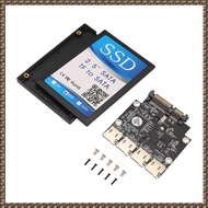 (JHZM) 2.5 Inch 4 TF to SATA Adapter Card Self-Made SSD Solid State Drive For Micro-SD to SATA Group