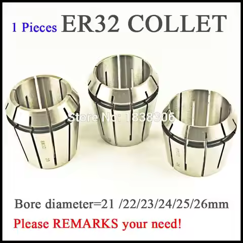1pcs ER 32 ER32 Spring collet clamping tool collets drill chuck arbors for CNC milling lathe tool/mi