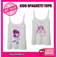 KIDS SPAGHETTI TOPS 4DESIGNS