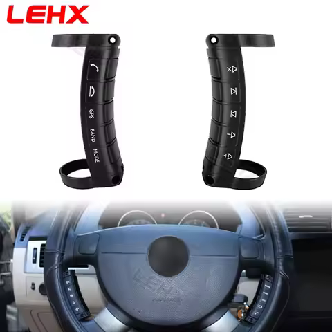 LEHX Wireless Remote Control Car Steering Wheel Motorcycle Handlebar Media Button For Car Android 2N
