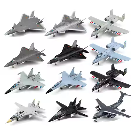 F14 Tomcat transport 20 large aircraft J31 J20 A10 collection ornament children's large fighter mili