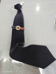 necktie only and necktie with clip