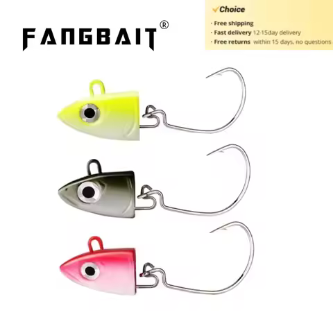 Fishing Lure 2pcs/bag Jig Head black minnow 5g 10g 15g 25g 40g Jigging Lure for seabass black minnow