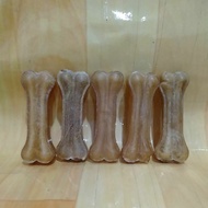 DOG BONE - PRESSED BONE contents 5 natural BP1003