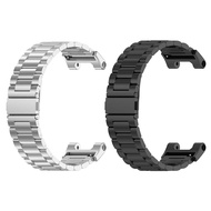 Smart Watch Strap Metal Wrist Band Replacement for Huami Amazfit T-Rex Pro/Amazfit T-Rex Stainless Steel Bracelet Wris00