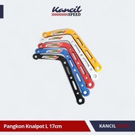 L Exhaust L Exhaust Bracket L Exhaust Bracket L Length 17cm Aluminum
