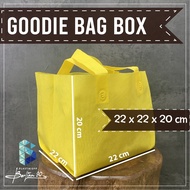 Tas Spunbond Goodie Bag 22x22x20 cm Goodie Bag Alas Box Goodie Bag Box Souvenir Bag Tebal