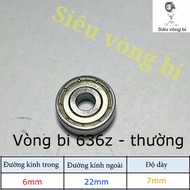 [ Regular type ] Regular 636z bearing - bearing Size 6*22*7mm