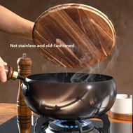 24cm Pan Iron No Coating Non-Stick Without Stir-Fry For Hotel