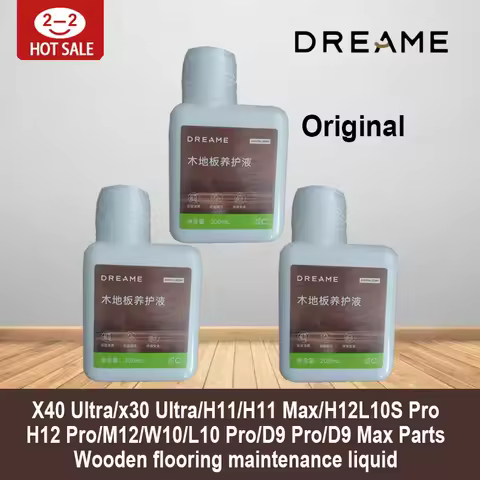 Original Dreame X40 Ultra\X50 Ultra\X30 Ultra/H11 Max/H13/H12 Pro/M12/W10 Wooden Flooring Fluid Clea