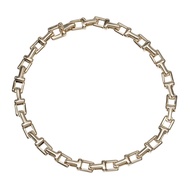 Tiffany & Co.) T 字形窄手鐲，18K 玫瑰金，約 11.7 克，女士 [二手]