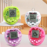 4 Pcs Virtual Pets, Cute Big Heart Shape,Virtual Electronic Digital Pets,168 Pets Retro Handheld Gam