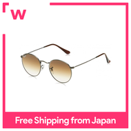 Ray-Ban Sunglasses 0RB3447N ROUND METAL 004/51 CLEAR GRADIENT BROWN 50