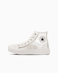 日本限定 Converse ALL STAR LIGHT PLTS CLEARMATERIAL 高筒 厚底 透明款/ 25 cm