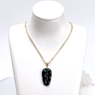 綠葉。項鍊 翡翠細品歲月 18K扣頭 I 天然A貨翡翠 瓜地馬拉 I