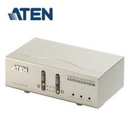 ATEN 2進2出 矩陣式螢幕切換器 (VS0202) 支援音訊 ◆在2台顯示設備切換顯示二個影像