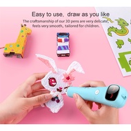 ✨READY STOCK✨ 3D Printing Pen Wireless, Voice instructions, Low Temperature- Christmas / Birthday Gift Idea/ painting pen 3d for kids to improve their mind and hands
