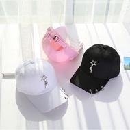 Korean version of the round five-pointed star baseball cap wild black hip-hop hat hipster men and wo