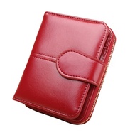 กระเป๋าเงินเหรียญแฟชั่นผู้หญิง2023สีแดงสีชมพูขนาดเล็กสีดำสีฟ้าสีน้ำตาลสีเขียวกระเป๋าใส่บัตรเครดิต Monederos Porte