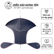Cheap assembled mini 1m flute kite, can carry the d15 flute - Cho Lon. Store - nvt01
