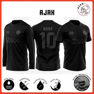 [FREE NAME NUMBER] FOOTBALL JERSEY AJAX CLUB JERSI BOLA SEPAK AJAX