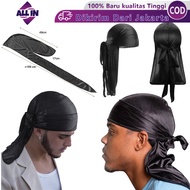 Durag Headband for Chemo Cap - Breathable Hip Hop Silk Headband, Comfortable & Daily Hair Protection
