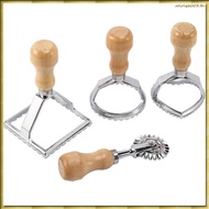 [H E M D] Italian Ravioli Cutter Set Pasta Press Kitchen Attachment Kit Ravioli Maker Mold Tool Ravi