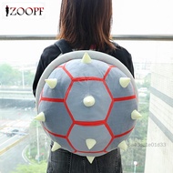 40cm Mario Turtle Shell Plush Backpack - Bowser Fire Dragon Design for Cosplay