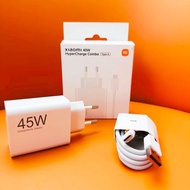 Xiaomi Redmi Note 14 15 Pro 45W Turbo Fast Charging EU Power Adapter 6A USB C Cable For Xiaomi Pad 6