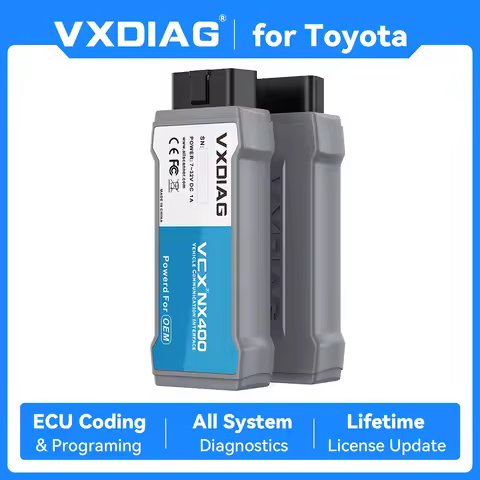 VXDIAG VCX NANO for Toyota Car Diagnostic Tool for Lexus OBD2 Scanner J2534 Passthru Programming ECU