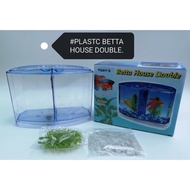 Betta fish Mini Aquarium Fighting Fish Double fish tank