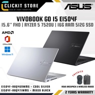 ASUS Vivobook Go E1504F-ABQ469WS / E1504F-ABQ471WMS - 15.6" RYZEN 5,16GB RAM 512GB SSD, OPI W11 Home