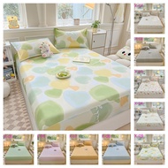 New goods 880TC Cartoon mattress cover Bedsheet Super single/Queen/King For 3 Sizes bedding sheet fi
