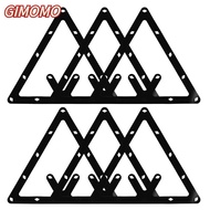 GIMOMO 6pcs Billiard Ball Rack, Combo Pack Sheet Ball Rack Holder, Billiards Accessories Film Triang