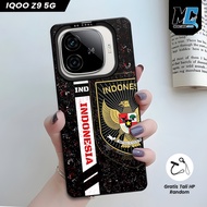 IQOO Z9 5G Premium Hologram IMD Casing - Softcase IMD hybrid Garuda Motif UV Printing IQOO Z9X 5G | 