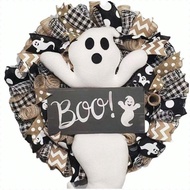 Ghost Decoration Horror Dolls Wreath Decoration Halloween Ghosts Simulation Ghost Festival Mystery