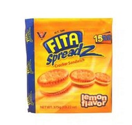 菲律賓 M.Y. San Fita Spreadz 檸檬口味 夾心餅乾/1包/375g