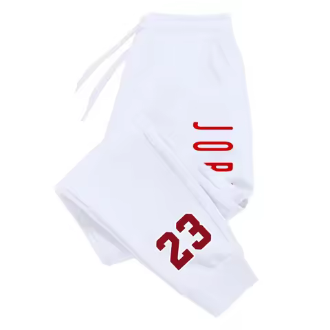 Hot selling men's jogging pants, gym printed running pants, sports oversized jogging pants