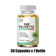 Omilay Saw Palmetto Capsule Healthy Hair Saw Palmetto Extract ผลิตภัณฑ์เสริมอาหาร 120 แคปซูล วีแกน