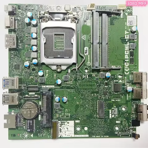 Original For Dell Optiplex 3080 MFF Motherboard DDR4 LGA 1200 IPCML-CT HGFJM 0HGFJM M3F6C 0M3F6C J2J