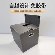 Turnover Box Hollow Board Plastic Waterproof Foldable 5 Pieces Pack Japanese Style Paper Box Non-Box