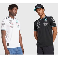 Best Quality 2025 Mercedes AMG Petronas F1 2026 Team T-Shirt-White Black POLO Shirt Plus Size 5xl