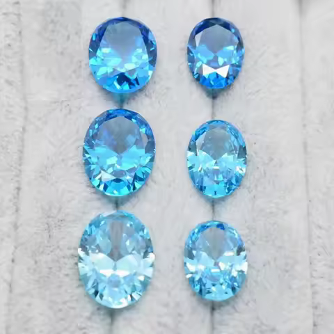 Natural Mined Aquamarine Gem Unheated 15.0Ct 13x18mm Oval Cut VVS Loose Gemstone Jewelry Making DIY 