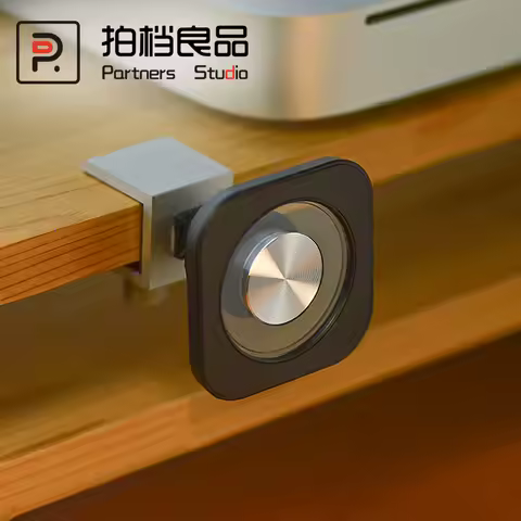 Suitable for Apple, Samsung, Magsafe Magnetic Suction Stand, Lazy Stand, Wooden Partition Display Ra